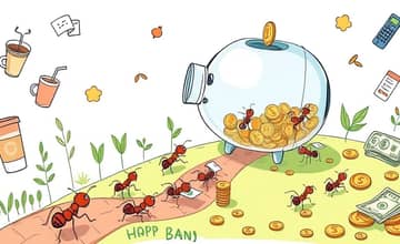 Gastos Hormiga: Identifícalos y Ponles un Freno